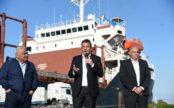 Se firmó el convenio para la realización de obras en el Puerto de San Pedro