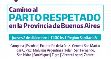 Se realizará el foro Camino al Parto Respetado con municipios que integran la Región Sanitaria V