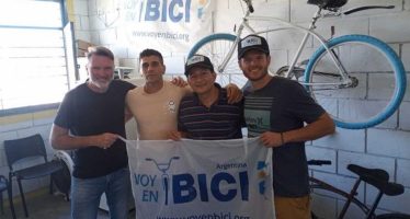 Voy en Bici: la iniciativa que surgió en Pilar y que busca crear un Banco Mundial de Bicicletas