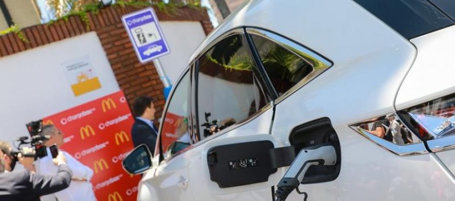 En San Isidro habilitaron la primer estación de carga para autos eléctricos