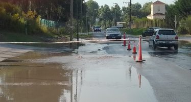 AySA finalizó la reparación de la rotura de una importante cañería en Tigre