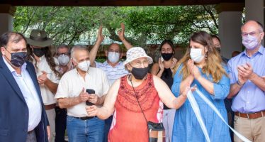 Inauguración de obras en el Parque Nacional Ciervo de los Pantanos