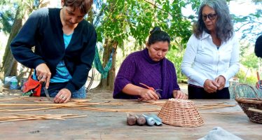 Taller de mimbre en la Comunidad Moqoit del Delta de Tigre