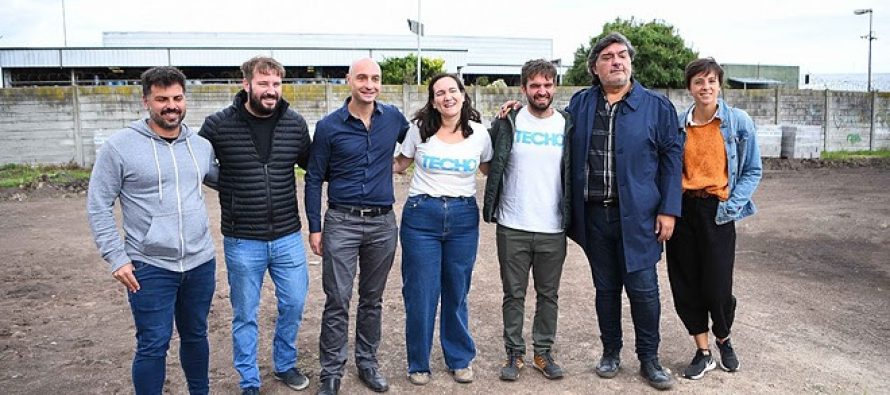 Avanza la construcción de una fábrica de TECHO que creará 16 mil viviendas