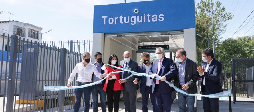 Se inauguró la Estación Tortuguitas del partido de Malvinas Argentinas