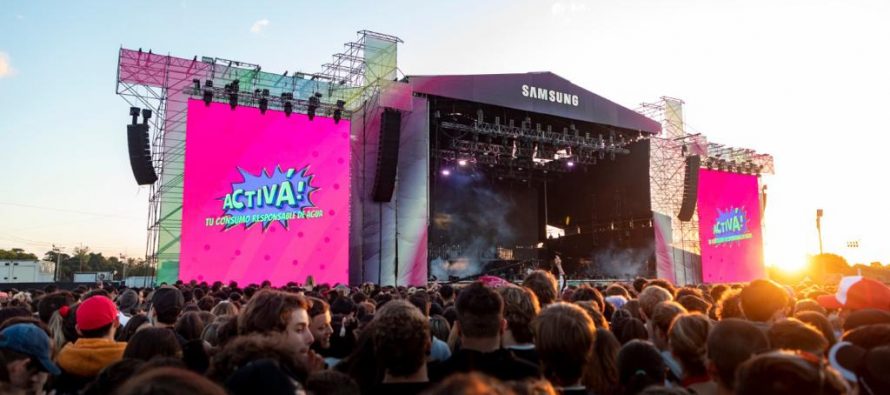 AySA concientizó sobre el cuidado del agua en el Lollapalooza