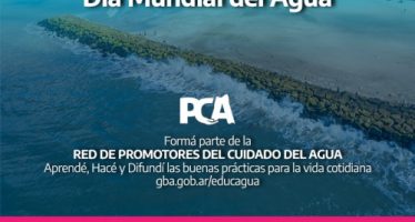 Día Mundial del Agua: se lanzó la red “Promotores del cuidado del agua”