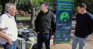 Se juntaron 900 kilos de residuos informáticos en San Isidro