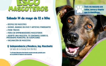 Escomascoteros: festival sobre adopción y tenencia responsable de mascotas en Escobar