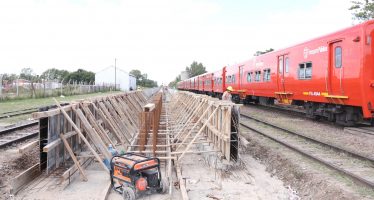 Trenes: arrancaron las obras en la estación Panamericana en Pilar