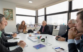 Malena Galmarini recibió al referente de la empresa nacional de agua de Israel