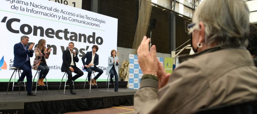 Massa en San Fernando: “Con conectividad, estamos generando igualdad de oportunidades”