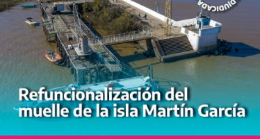 Adjudicaron la obra de acondicionamiento del muelle de la isla Martín García