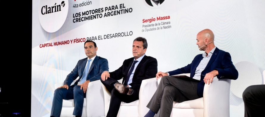 Sergio Massa: “Debemos prepararnos para venderle al mundo trabajo, recursos y talento con valor agregado”