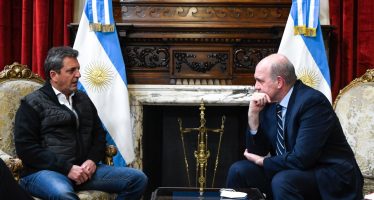 Massa recibió al representante del BID en Argentina