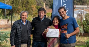 Nuevos egresados del programa municipal huertas agroecológicas de San Isidro