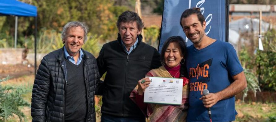 Nuevos egresados del programa municipal huertas agroecológicas de San Isidro