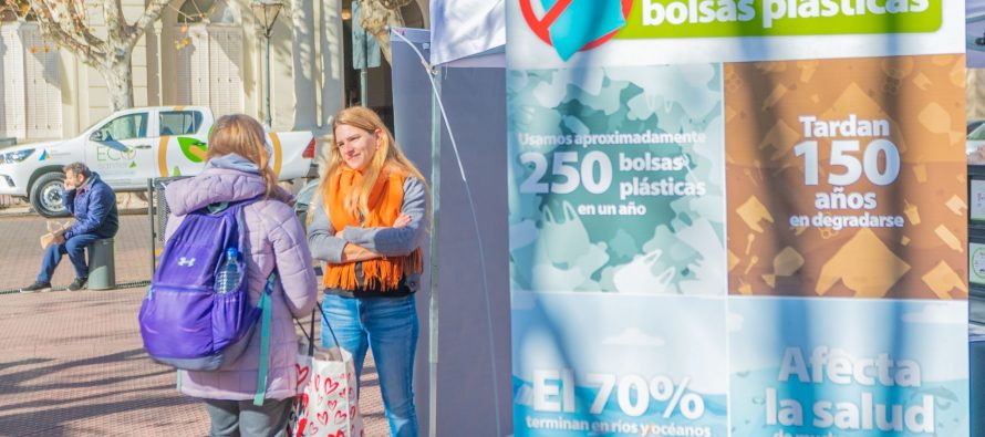 San Fernando promovió el uso de bolsas reutilizables por el Día Libre de Bolsas Plásticas