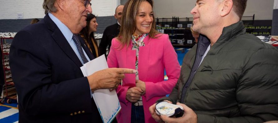 Malena Galmarini y José Ignacio de Mendiguren visitaron industrias de Tigre