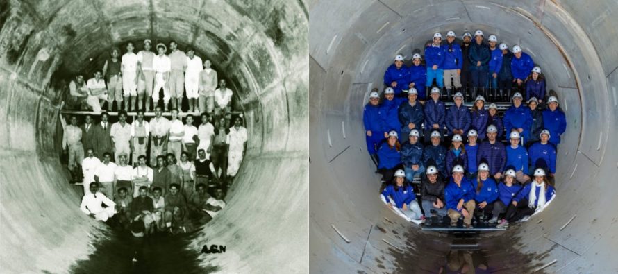 A 110 años de la creación de Obras Sanitarias de la Nación recrearon una antigua fotografía