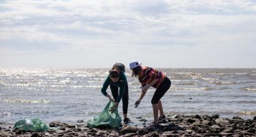 Nueva jornada de limpieza en la costa de Vicente López