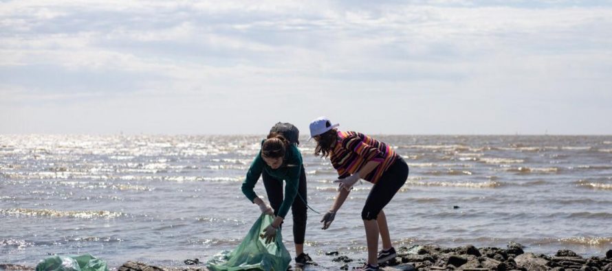 Nueva jornada de limpieza en la costa de Vicente López