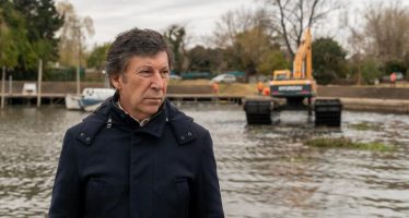 Avanzan las obras en el Parque Público del Puerto de San Isidro