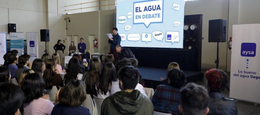 AySA finalizó una nueva edición del programa educativo “El Agua en Debate”