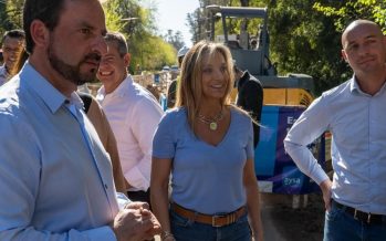 Avanza la obra de agua potable para los barrios San Lorenzo, San Miguel y La Pista de Escobar