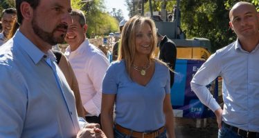 Avanza la obra de agua potable para los barrios San Lorenzo, San Miguel y La Pista de Escobar