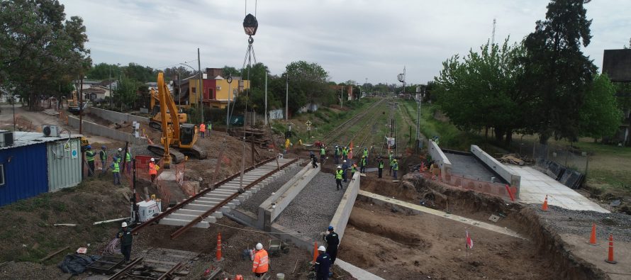 Avanzan las obras de dos pasos bajo nivel claves en Pilar y Malvinas Argentinas