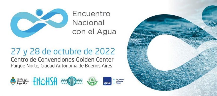 Se realizará el primer “Encuentro Nacional con el Agua”