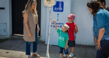 AySA habilitó una nueva red cloacal en Tigre