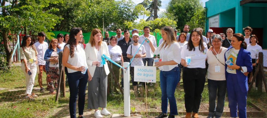 AySA, Coca-Cola Argentina y la ONG Sumando ampliaron la red de agua potable en el barrio las Tunas