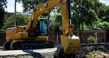 Garín: comenzó la obra de saneamiento integral de la Cuenca del Arroyo Bedoya