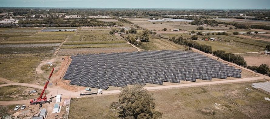 El Parque Solar de Escobar ya produce energía al 100% de su capacidad