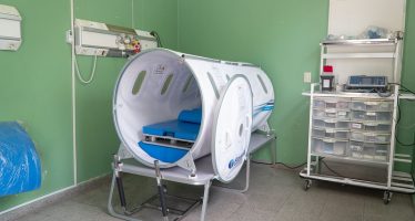 Posse inauguró una sala de medicina hiperbárica en el Hospital de Boulogne