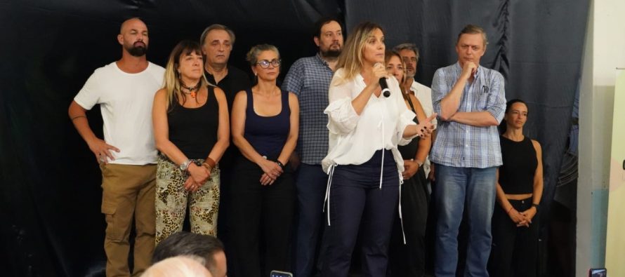 Dique Luján: Malena Galmarini anunció la suspensión de la construcción de la Alcaidía y el comienzo del tendido de la red de gas