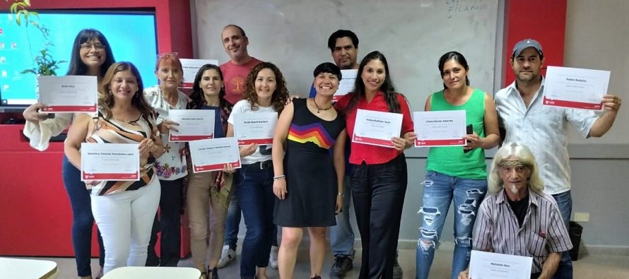 Punta Querandí: finalizó el tercer taller de idioma guaraní