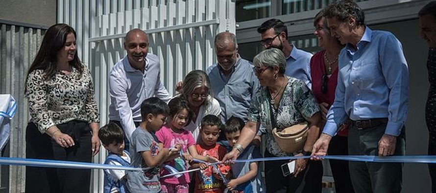 Se inauguró un Centro de Desarrollo Infantil en Escobar