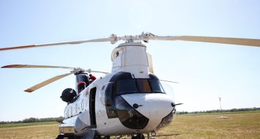 El Gobierno presentó un helicóptero de gran capacidad para combatir incendios en el Delta