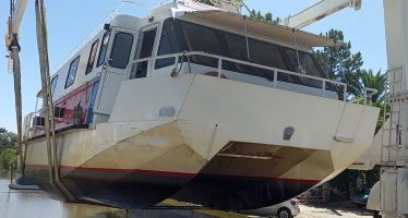 Tigre suspende durante enero el servicio del catamarán sanitario por trabajos de refacción y mantenimiento