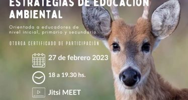 Capacitación para educadores: “El ciervo de los pantanos como motivación en estrategias de educación ambiental”