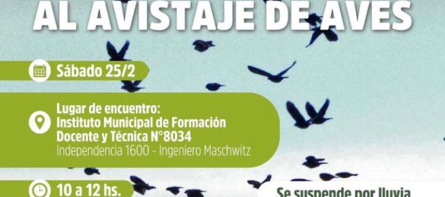 Talleres educativos en Escobar: Introducción al Avistaje de Aves y Plantas Medicinales