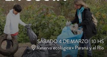 Vicente López: jornada de limpieza de la Reserva Ecológica