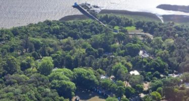 Comenzaron los trabajos de refuncionalización del histórico muelle de la Isla Martín García