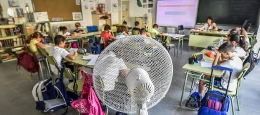 Frente a la ola de calor, escuelas de Escobar suspendieron las clases