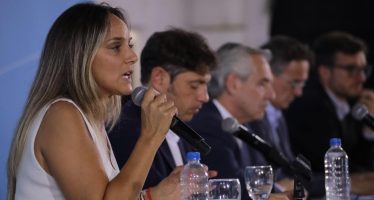 Malena Galmarini: “Hoy es un día de fiesta porque llegamos al 100% de cloacas en Morón”