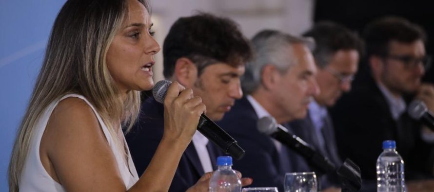 Malena Galmarini: “Hoy es un día de fiesta porque llegamos al 100% de cloacas en Morón”