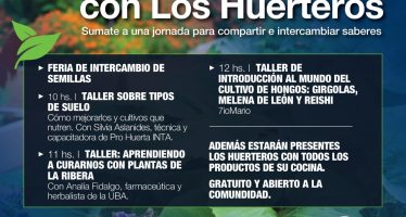 San Isidro celebra el Día Mundial de la Tierra en Puerto Libre con “Los Huerteros”